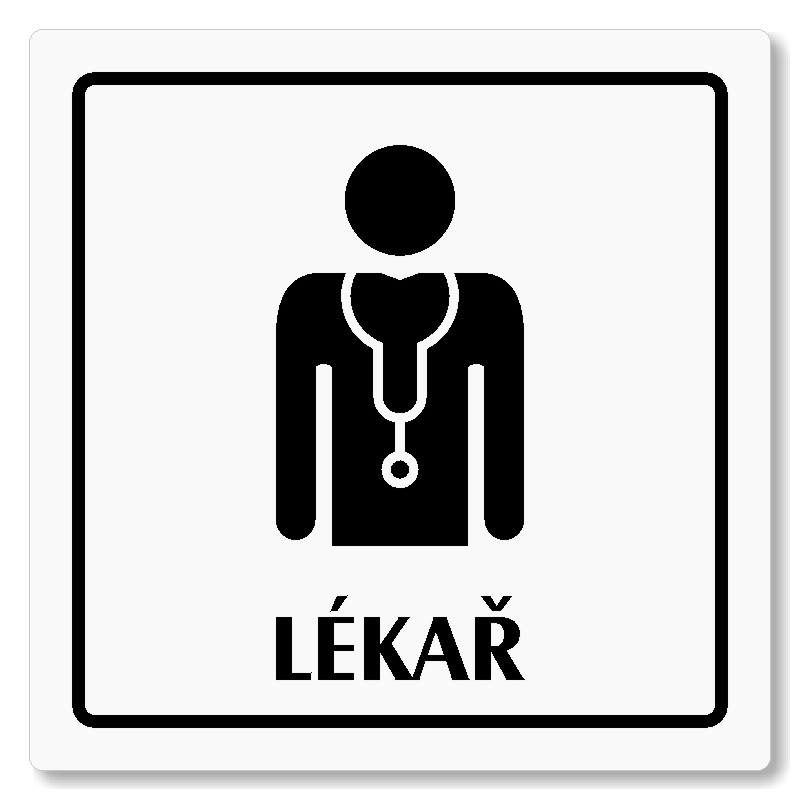 Lékař, 148x148mm, bílá, Arizona